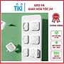 Combo 5 nút bịt ổ điện chống giật cho bé hình gấu dễ thương - Hàng chính hãng