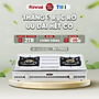 Bếp gas dương Rinnai RV-770(S1) mặt bếp inox và kiềng bếp men - Hàng chính hãng.