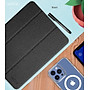 Bao da chống sốc canvas cho iPad Air 13inch M2 . M3 hiệu Mutural Yashi Series trang bị ngăn đựng bút, thiết kế tản nhiệt - Hàng chính hãng