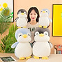 Gấu Bông Chim Cánh Cụt Siêu Mềm Mịn Dễ Thương Cho Bé (20cm--->45cm) Vải Miniso 4 Chiều Co Giãn Êm Ái, Hàng Cao Cấp An Toàn Cho Trẻ Nhỏ