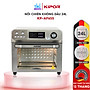 Nồi chiên không dầu KIPOR KP-AF655 - 24L - Lò nướng 2 mặt trên dưới RAPID AIR đối lưu toả nhiệt đều - Thân nồi inox 304 - Hàng chính hãng