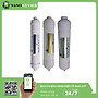 Bộ 3 lõi lọc nước 456 dùng cho máy Nano Geyser Eco Max, Lõi 3IN1, EcoResin, UF Hollow Fiber Filter - Hàng Chính Hãng
