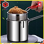 Nồi Chiên Ngập Dầu, Nồi Chiên Mini Siêu Tiết Kiệm Dầu Inox Sus304 Phù Hợp Với Bếp Điện, Từ, Gas, Tặng Kèm Rổ Chiên Dày Dặn - Hàng Chính Hãng