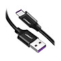 Cáp sạc và truyền dữ liệu 0.25M 5a qc3.0 USB A sang type C 2.0 màu xám từ máy tính ra điện thoại dài 25cm Ugreen 60728 US279 Hàng Chính Hãng