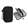 Túi phụ kiện công nghệ mini đựng pin sạc dự phòng, điện thoại, cáp sạc usb, tai nghe có quai cầm Hàng Chính Hãng miDoctor - loại 2 khoá