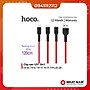 Cáp Sạc HOCO U31 - 3 Đầu - Dây Dù - Siêu Bền - Chính Hãng