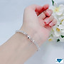 Lắc tay nữ thời trang chất liệu bạc s925 MS09g