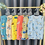 Combo 3 bộ đồ bộ Bé Trai Tole Lanh loại 1 - Mẫu đùi Sát Nách cài 2 nút trước - Nhiều size 1-14 cho bé 5-45kg- Hàng Việt Nam chất lượng