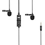 Cặp micro gài áo cho máy ảnh và điện thoại Boya BY-M1DM (6m) - Hàng Chính Hãng