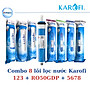 Combo 8 lõi lọc nước dành cho máy lọc Karofi 8 cấp ( Lõi 123+RO+Nanosilver+Mineral+Gac T33+Far Infrared) - Hàng chính hãng
