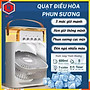 Quạt Hơi Nước Mini, Quạt Phun Sương Mini, Quạt Để Bàn 3 Chế Độ Tích Hợp Đèn Led Và Hẹn Giờ Sử Dụng, Màu Ngẫu Nhiên - Hàng Chính Hãng
