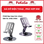 Giá đỡ điện thoại máy tính bảng nhôm nguyên khối trục xoay 360° gấp gọn tiện dụng - Hàng nhập khẩu
