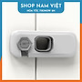 Khóa Tủ An Toàn Cho Bé Xoay 360 Độ, Khóa Tủ Lạnh, Bếp, Hộc Bàn Chống Kẹt - Chính Hãng NAVIVU