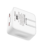 Củ sạc cho Macbook/iPhone Mazer SuperMINI 35W US Wall Charger - Hàng Chính Hãng