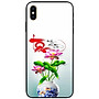 Ốp lưng cho iPhone X - iPhone Xs - Xs Max - XR - iPhone 11 - 11 Pro Max - Sen Tâm Hoa - Hàng Chính Hãng