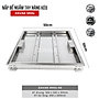 Nắp Bể Ngầm Trong Nhà 50x50cm Inox 304 ZAVAK MHIs-50 Nắp bể nước âm sàn, Nắp hố ga Inox 304