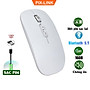Chuột bluetooth PIXLINK P103BL 2 chế độ sạc pin siêu mỏng không gây tiếng ồn chuyên dùng cho Máy tính, pc, Laptop, Tivi Hàng Chính Hãng