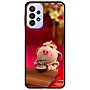 Ốp lưng dành cho Samsung A23 4G - A53 5G - A73 mẫu Heo Ăn Nền Đỏ