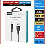 Cáp sạc  Choetech XAL-0003 nhanh và truyền dữ liệu Usb to Light-ning 2.4A(Hàng chính hãng)