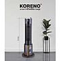 Máy sưởi gốm có phun sương tạo ẩm không khô da KORENO, quạt sưởi ấm không đốt oxi đổ tự ngắt tiết kiệm điện hàng chính hãng