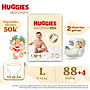Tã quần Huggies Skin Perfect phiên bản Rồng giới hạn Mega Jumbo L88+4 miếng với 2 vùng thấm giảm kích ứng da