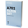Bộ lọc không khí thay thế BONECO A702 màng lọc HEPA và than hoạt tính lọc bụi, vi khuẩn, khử mùi, dùng cho máy lọc không khí BONECO P700 -Hàng chính hãng