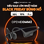 Tai nghe Bluetooth truyền âm thanh qua xương Shokz OPENCOMM2/OPENCOMM2 UC - Hàng Chính Hãng