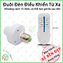 Đuôi Đèn Điều Khiển Từ Xa - Tiện Lợi Khi Sử Dụng Ban Đêm Đi Ngủ Remote Kế Bên - KLM-DDDKTX-E27 (Màu Trắng)