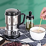 Máy Xay Hạt Tiêu Hạt Cafe Hạt Khô Gia Vị Đa Năng Công Suất 250w 8 Lưỡi Dao Cực Bén Chất Liệu Cối Inox - Hàng Nhập Khẩu