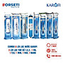 Combo 8 lõi lọc nước Karofi chính hãng dùng cho máy lọc nước Karofi O-s128 - Hàng Chính Hãng