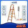 Thang Ghế Nikawa NKS-04 - 4 Bậc - 92cm - Màu Cam