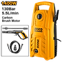 Máy xịt rửa xe INGCO HPWR14008 1400W motor dây đồng