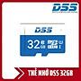 Thẻ nhớ Mirco SD DSS 64G - 32GB Class 10 chuyên ghi hình cho các dòng camera IP, điện thoại, máy ảnh, máy tính bảng - hàng chính hãng