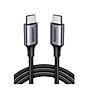 Cáp sạc USB Type-C to Type-C Ugreen 50150 hỗ trợ sạc nhanh 60W, truyền dữ liệu 480Mbps - Hàng Chính Hãng