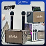 Loa Bluetooth Karaoke Peterhot A108W Kèm 2 Micro Không Dây Hàng Chính Hãng