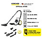 Máy hút bụi khô không dùng túi lọc bụi Karcher VC 3 Plus công suất 1100w màu trắng - bảo hành 18 tháng