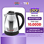 Ấm Siêu Tốc Inox SUNHOUSE HAPPY TIME HTD1055 (1.5L) - Hàng Chính Hãng