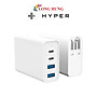 Sạc đa cổng HyperJuice 100W GaN USB-C Changer HJ-GAN100 - Hàng chính hãng