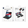 Bao da bàn phím IPad Gen 10 2022/ Pro 11 in M1 /M2 /Air 4, 5 10.9 / Gen 9 10.2 inch WIWU Folio Protective Keyboard Case - Hàng chính hãng