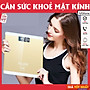 Cân Sức Khoẻ Gia Đình Chịu Lực Tốt Mặt Kinh Điện Tử Màn Hình LCD Rõ Nét Kinh Cường Lực Cao Cấp Thiết Kế Gọn Nhẹ Bo Tròn Góc