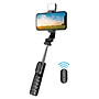 Gậy tự sướng Wiwu Selfie Stick Fill Light Tripod Wi-SE002 cho điện thoại, có điều khiển từ xa không dây và bộ ổn định - Hàng chính hãng