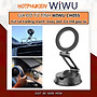 Giá đỡ điện thoại từ tính nam châm hút chân không xoay 360 độ ô tô, bàn làm việc, phòng tắm hiệu WIWU CH055 Cho iPhone cho Samsung điện thoại - Hàng nhập khẩu