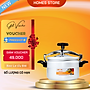 Nồi Áp Suất Nhôm Đáy Từ Goldsun GPC1930-05IH Dung Tích 5 Lít Có Van An Toàn - Hàng Chính Hãng