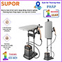 Bàn là, bàn ủi hơi nước dạng đứng chuyên nghiệp. Thương hiệu Pháp Supor cao cấp EGU-Y208A - HÀNG CHÍNH HÃNG