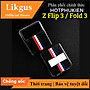 Ốp lưng dành cho Samsung Galaxy Z Fold 3 , Z Flip 3 trong suốt Thom Browne, hai mảnh hiệu Likgus - Hàng chính hãng