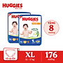 Combo 2 Tã/bỉm quần HUGGIES SKINCARE MEGA JUMBO size XL 84+4 miếng