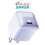 Cốc sạc Anker 511 Nano Pro 1Type-C 20W PIQ 3.0 A2637 - Hàng chính hãng