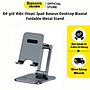 Đế giữ điện thoại/ Ipad Baseus Desktop Biaxial Foldable Metal Stand LUSZ- Hàng chính hãng