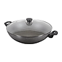 BALLARINI - Chảo Wok nhôm chống dính nắp kính Ferrara - 36cm - Hàng Chính Hãng