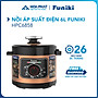 Nồi áp suất điện 6 L Funiki HPC6858 - Công suất 1000W - Bảo hành 26 tháng - Hàng chính hãng